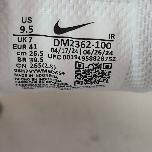 Nike Air Max Plus White Pure Platinum DM2362-100 Women's Size 9.5 - Picture 12 of 12